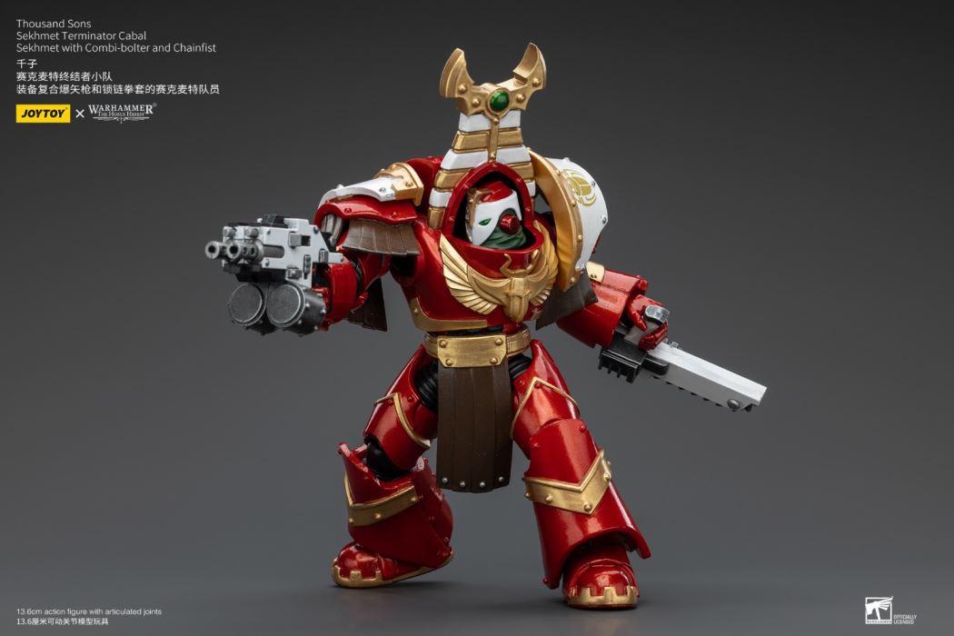 Thousand Sons - 5 types of Sekhmet Terminator & Contemptor Fearless 1/18