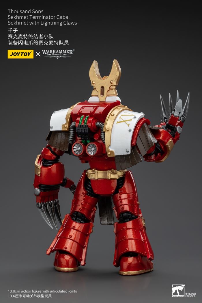 Thousand Sons - 5 types of Sekhmet Terminator & Contemptor Fearless 1/18