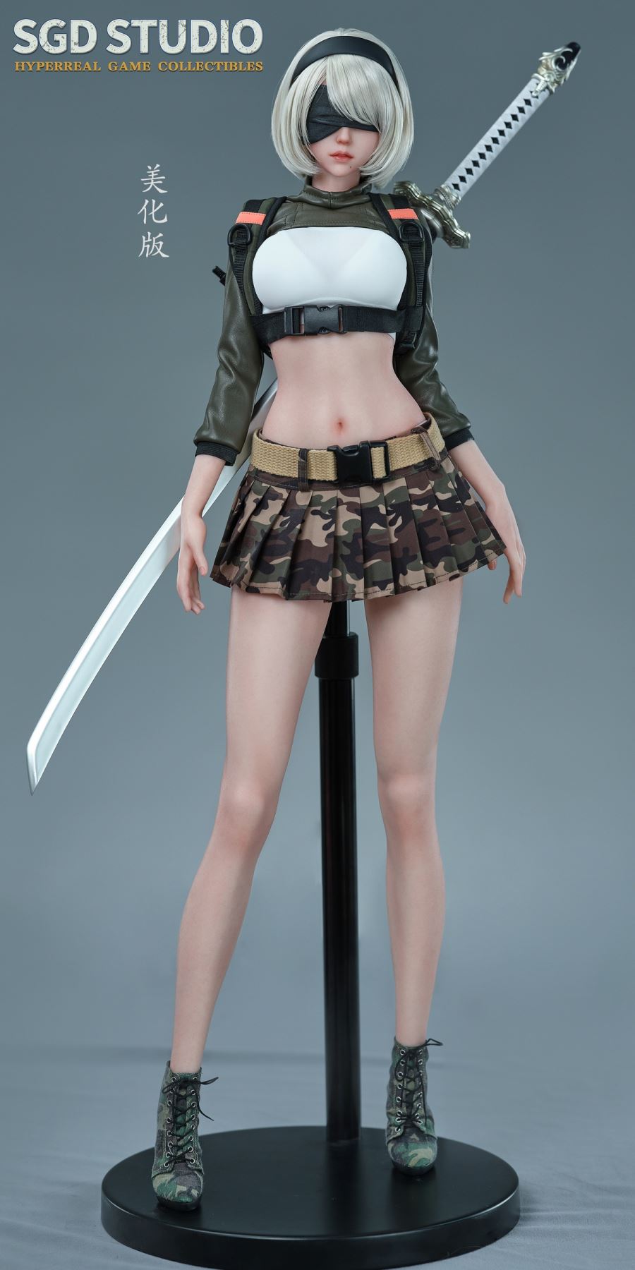 Battle Girl Silicone Statue [SGD002] 1/3