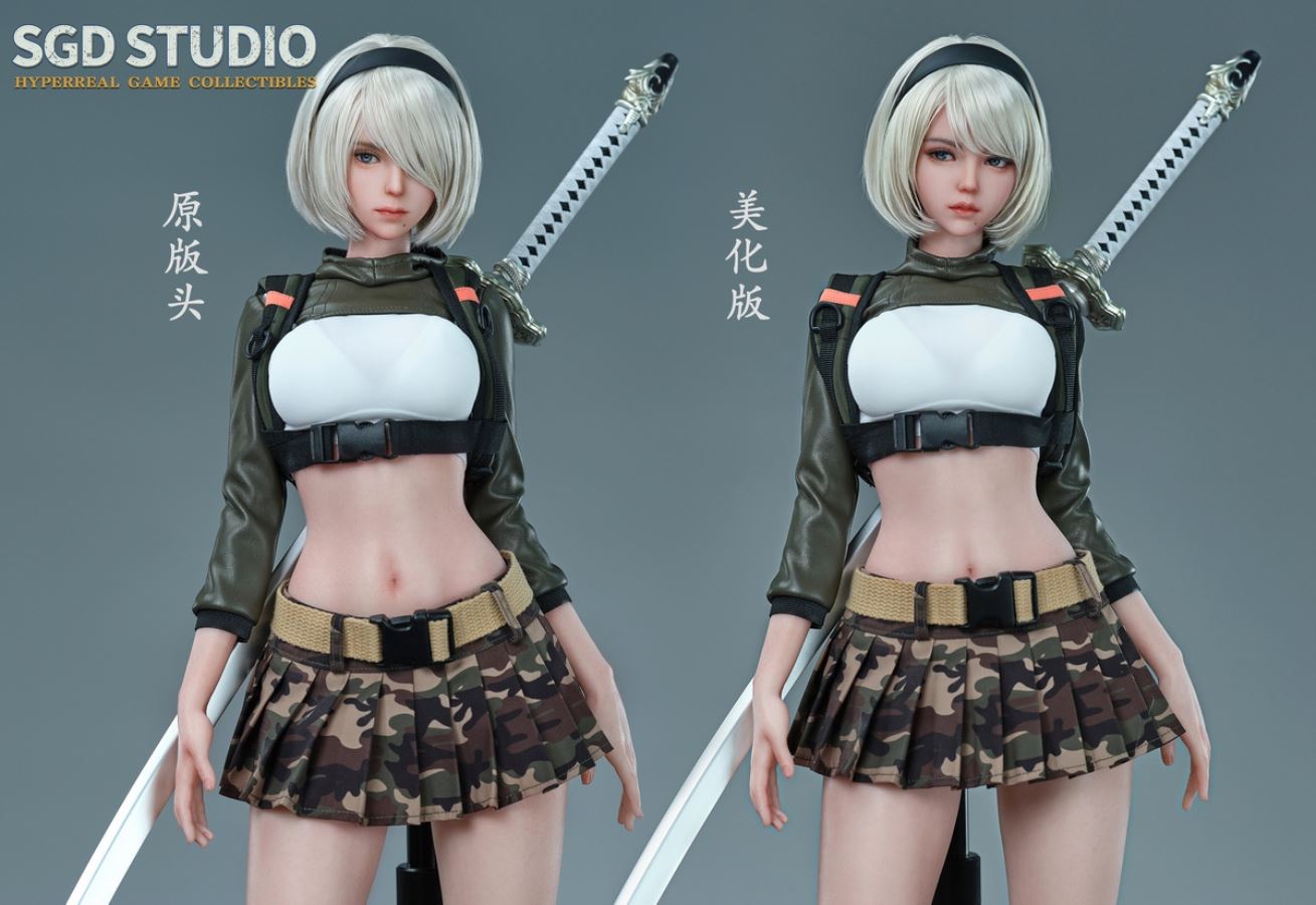 Battle Girl Silicone Statue [SGD002] 1/3