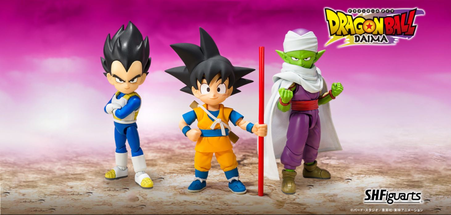 SHFiguarts DAIMA: Goku / Vegeta / Piccolo