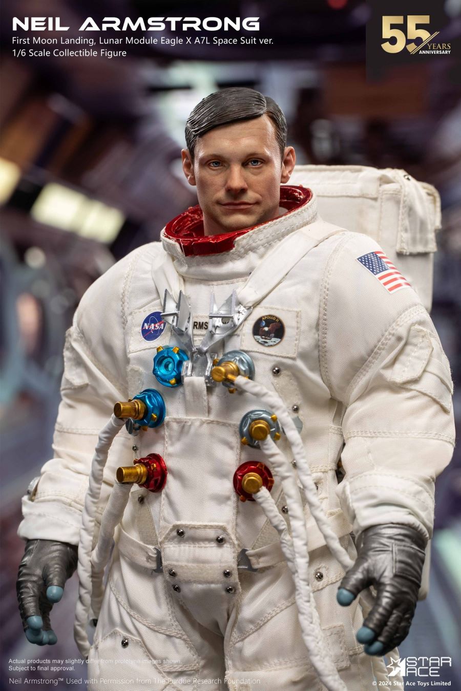 Astronaut Neil Armstrong 1/6