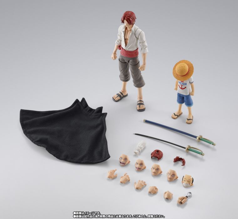 SHFiguarts Shanks & Monkey D. Luffy (teenage)
