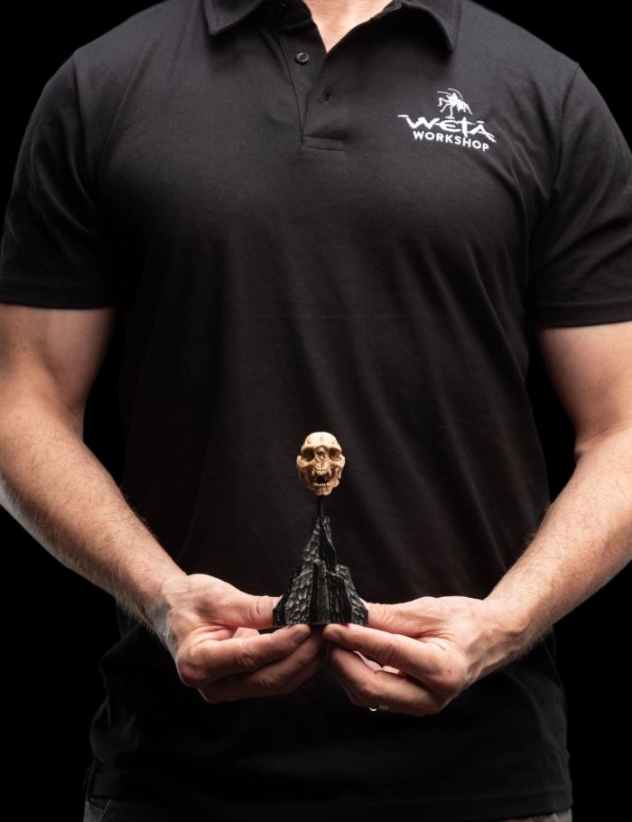 SKULL OF A MORIA ORC Miniature Skull