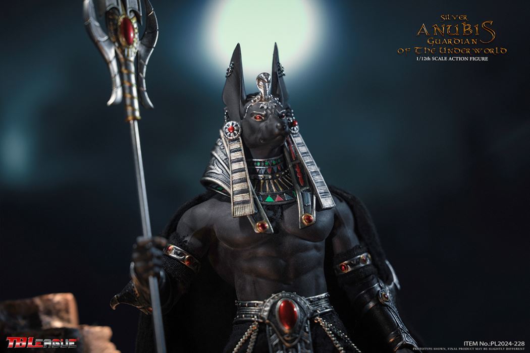 Anubis Guardian of The Underworld - Silver 1/12