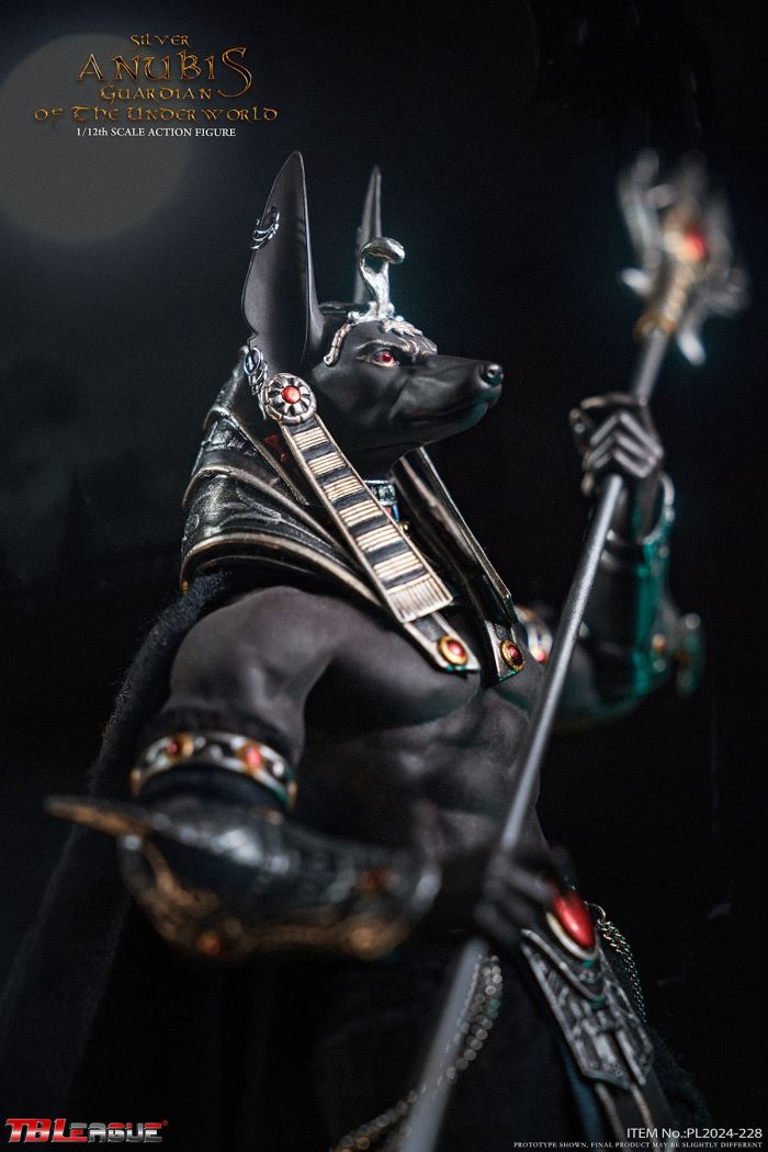 Anubis Guardian of The Underworld - Silver 1/12