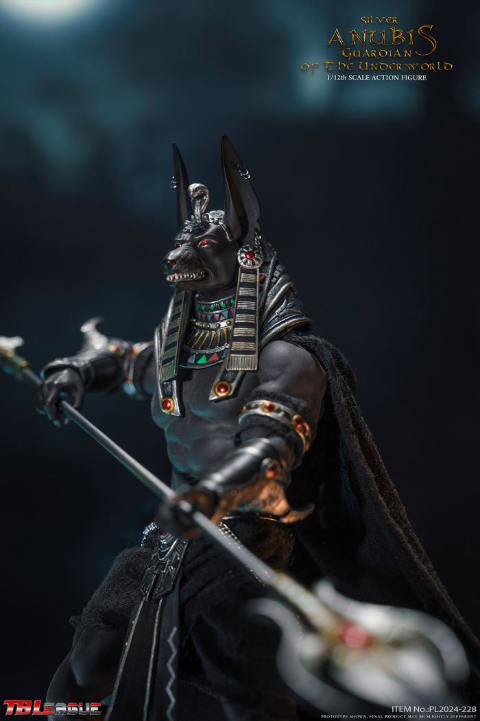 Anubis Guardian of The Underworld - Silver 1/12