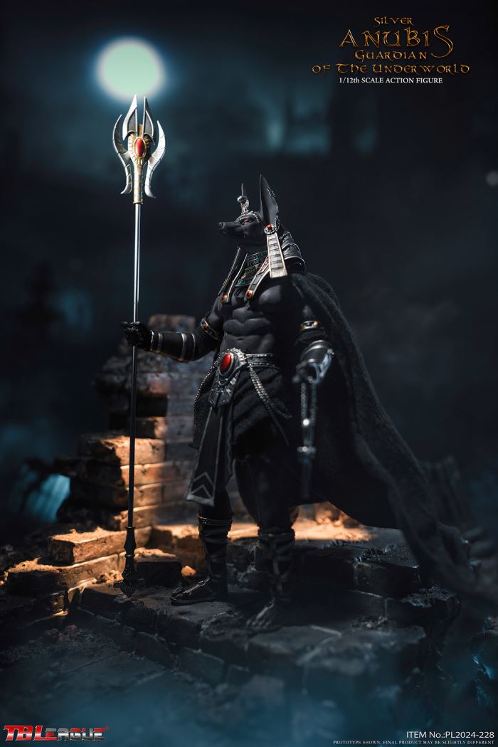 Anubis Guardian of The Underworld - Silver 1/12