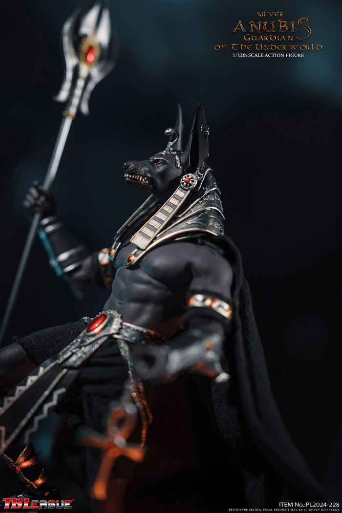 Anubis Guardian of The Underworld - Silver 1/12