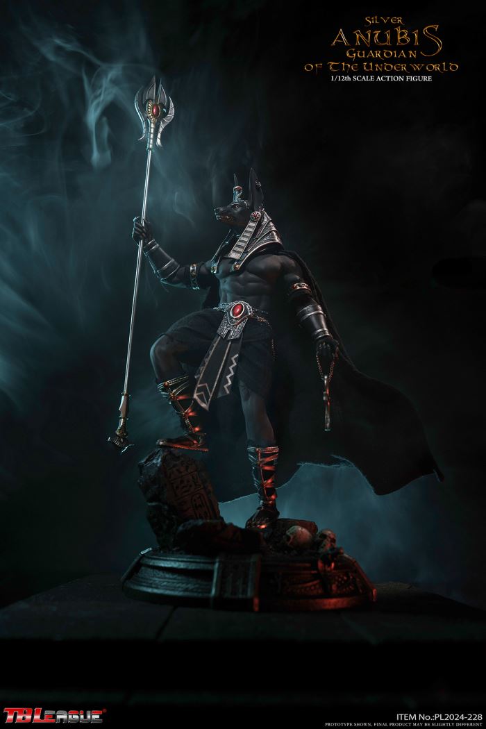 Anubis Guardian of The Underworld - Silver 1/12