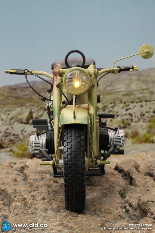 WWII German Zundaper KS750 motorcycle 1/6