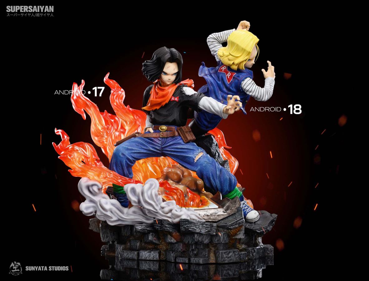 Android 17 & Android 18 - Dragon Ball 1/6
