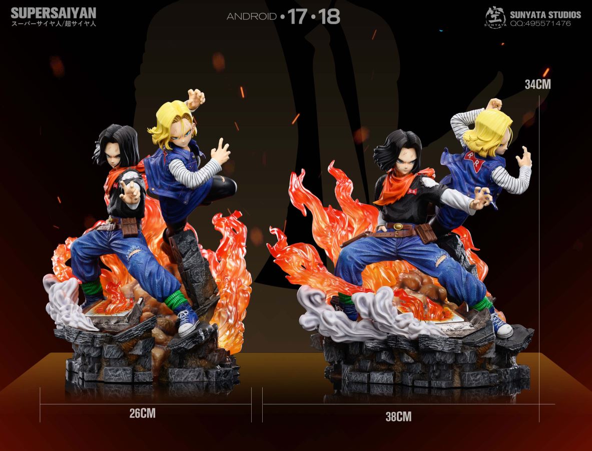 Android 17 & Android 18 - Dragon Ball 1/6