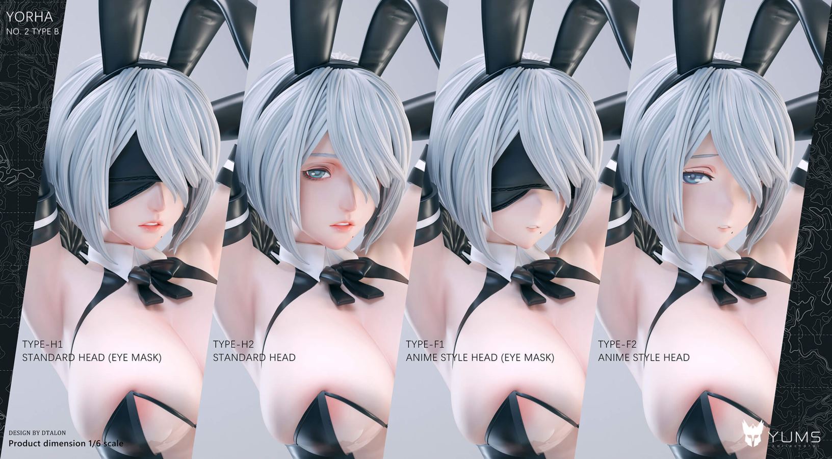 Bunny Girl 2B & 2P 1/6