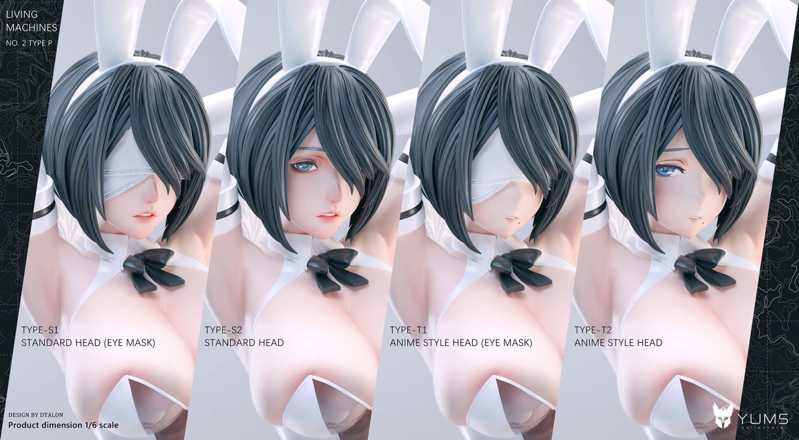 Bunny Girl 2B & 2P 1/6
