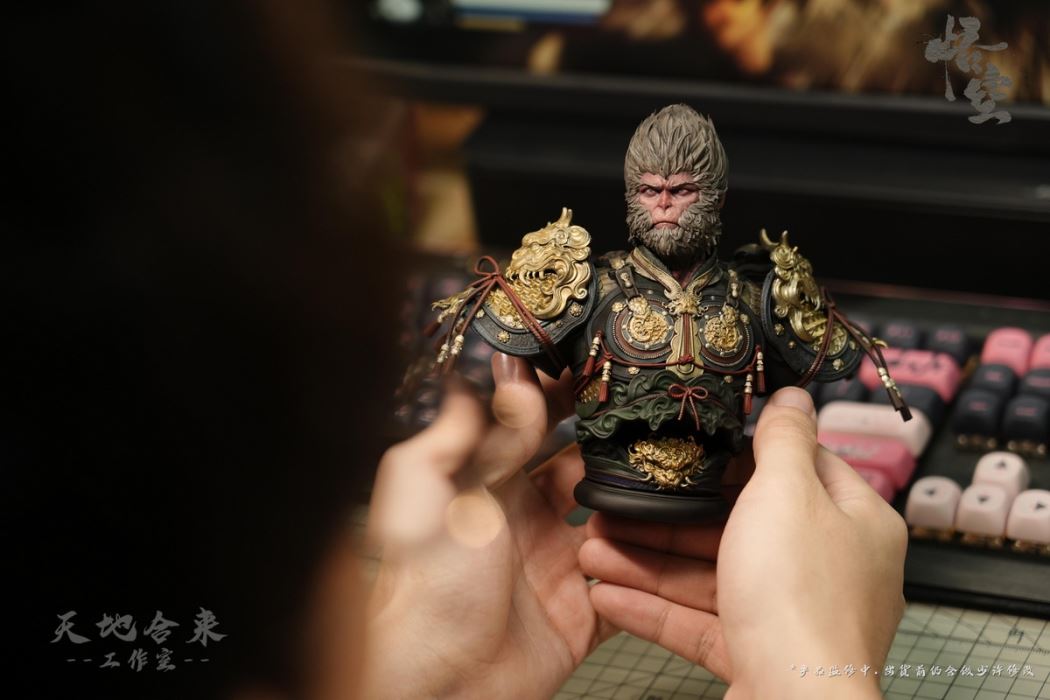 Black Wukong Bust