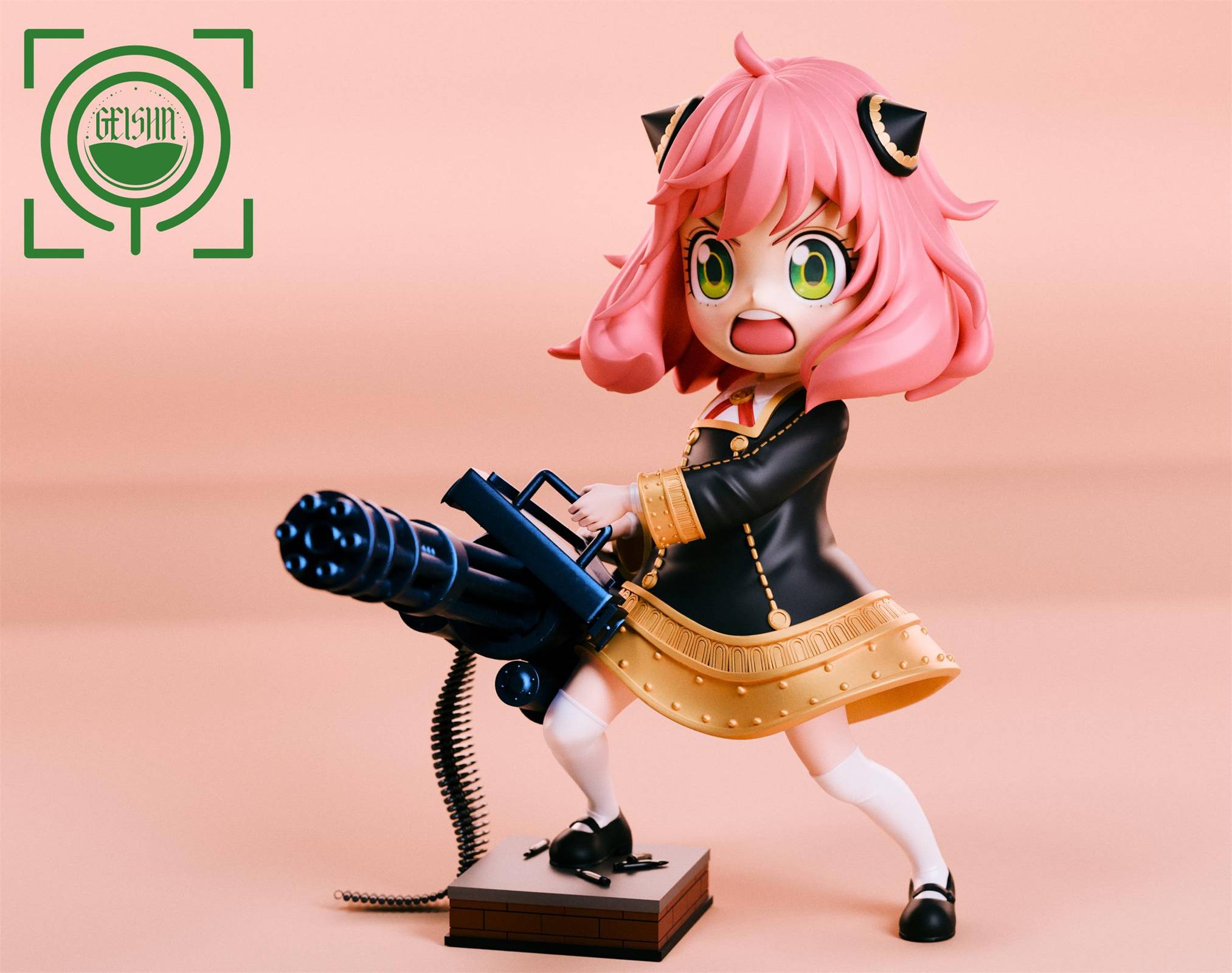 Holding Gatling Gun Anya Forger - SPY X FAMILY