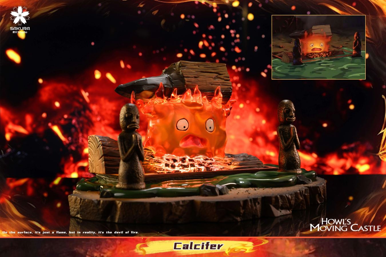 Calcifer - Howl's Moving Castle