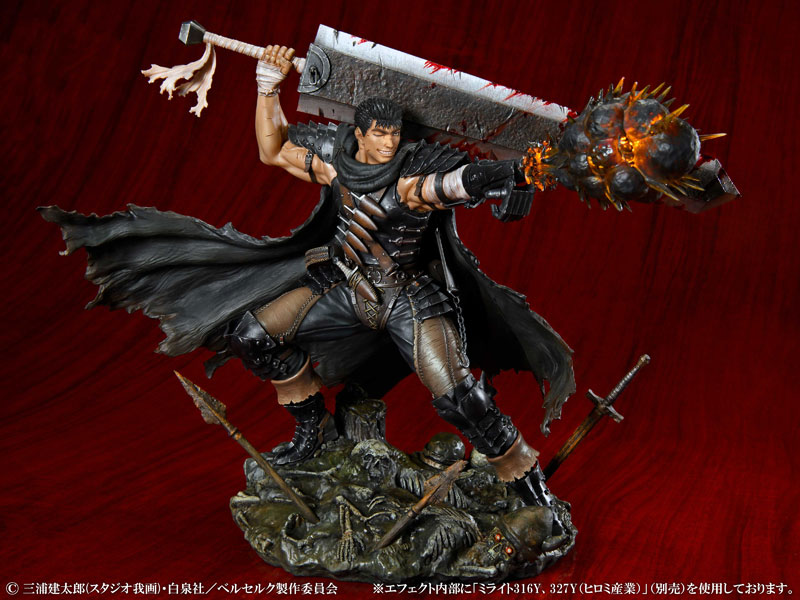 Berserk Guts Black Swordsman Ver. 1/7