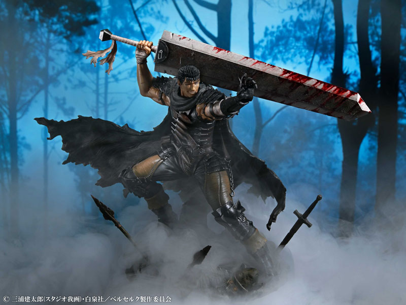 Berserk Guts Black Swordsman Ver. 1/7