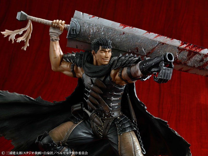 Berserk Guts Black Swordsman Ver. 1/7