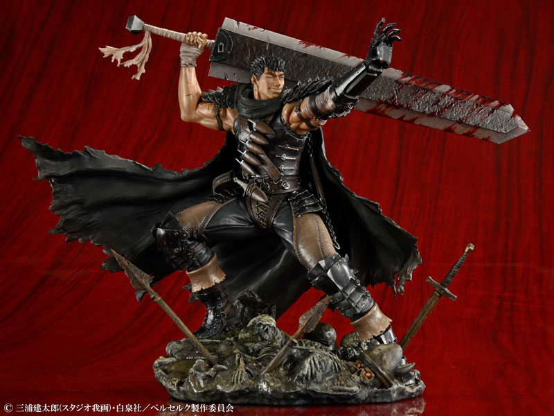 Berserk Guts Black Swordsman Ver. 1/7