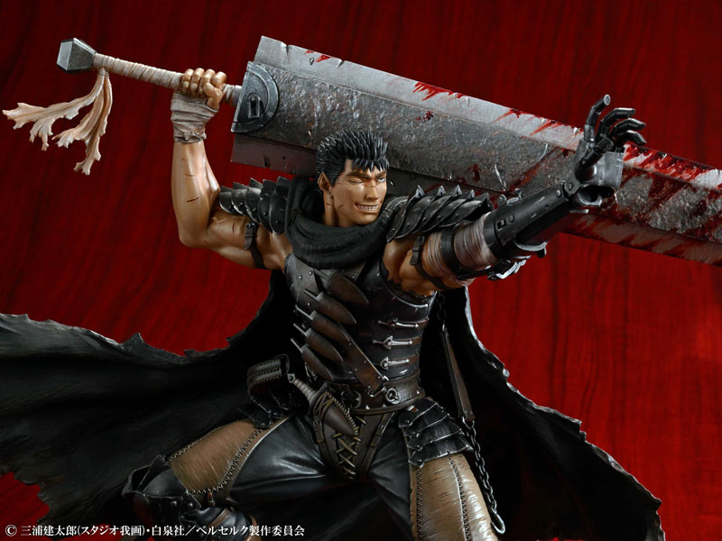 Berserk Guts Black Swordsman Ver. 1/7
