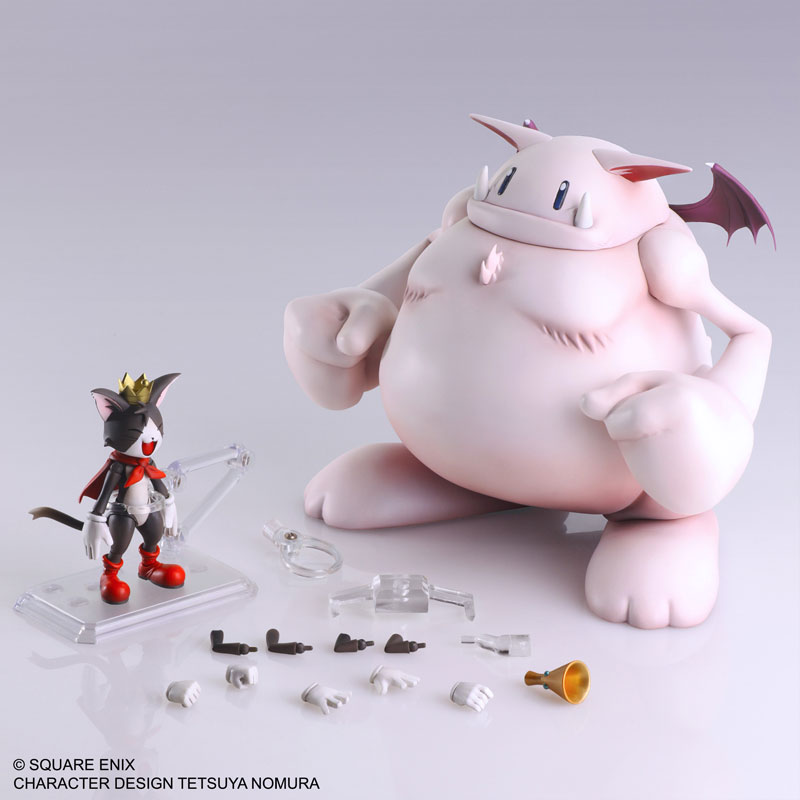 Final Fantasy VII Bring Arts [Cait Sith & Fat Moogle]