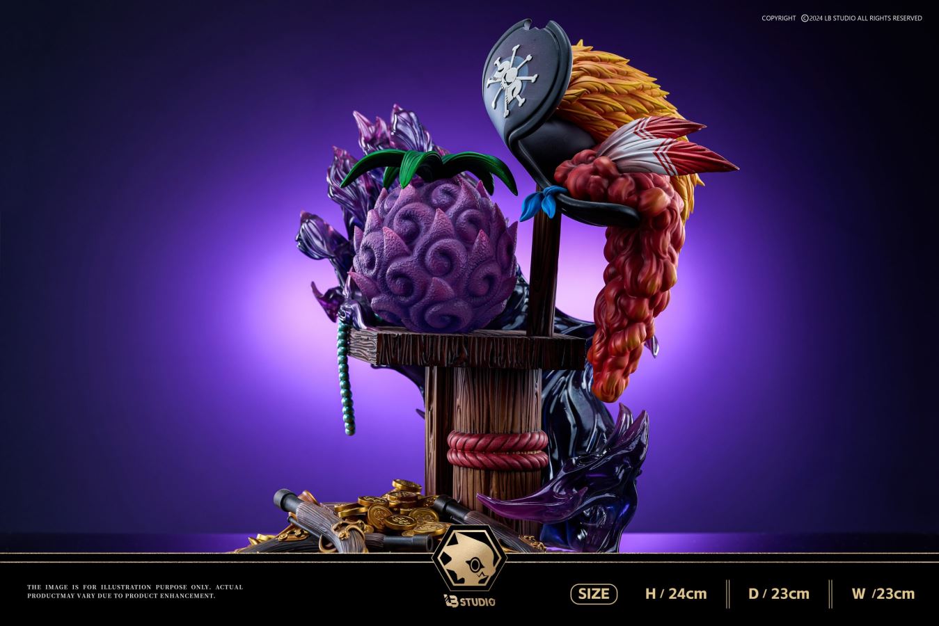 Table fruit Series #2 Yami Yami no Mi - One Piece