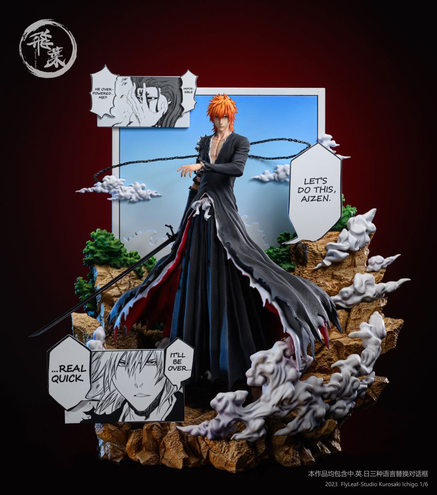 Comic version Ichigo Bankai - Bleach