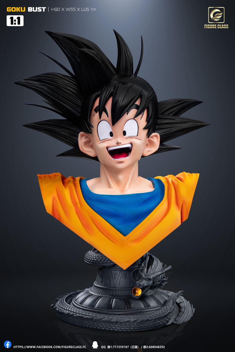 Goku Bust - Dragon Ball 1/1