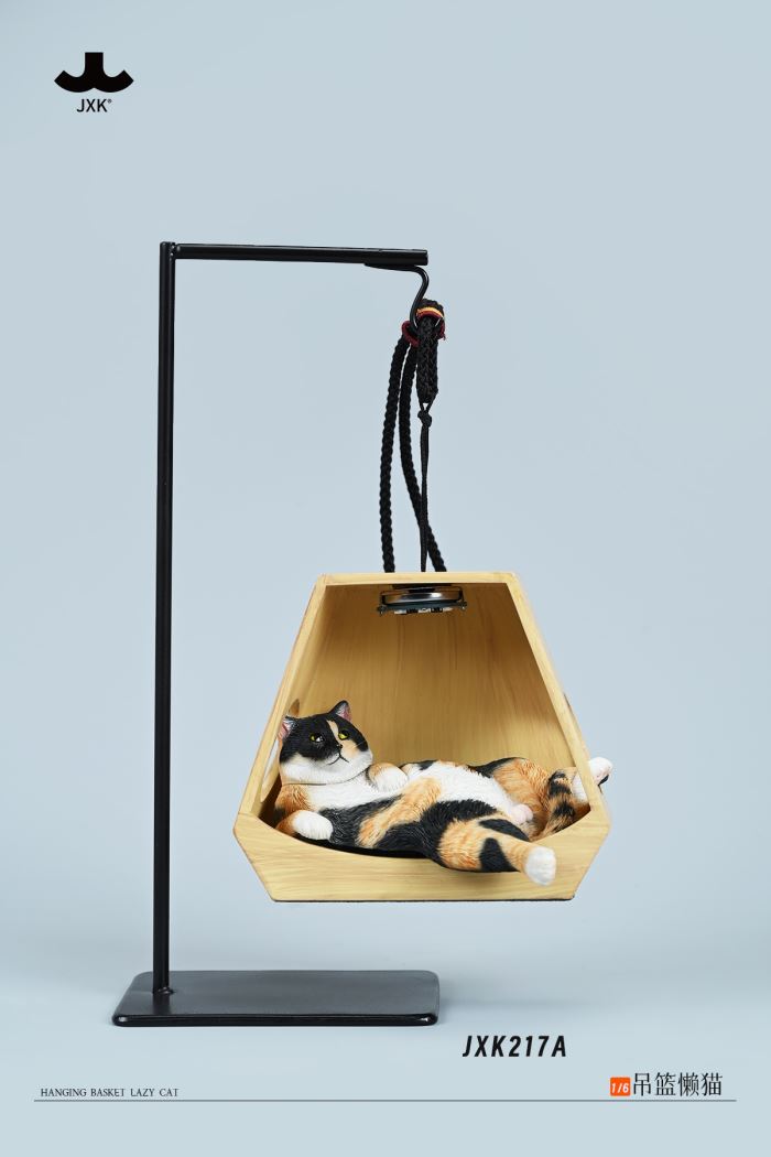 hanging basket lazy cat (JXK217)
