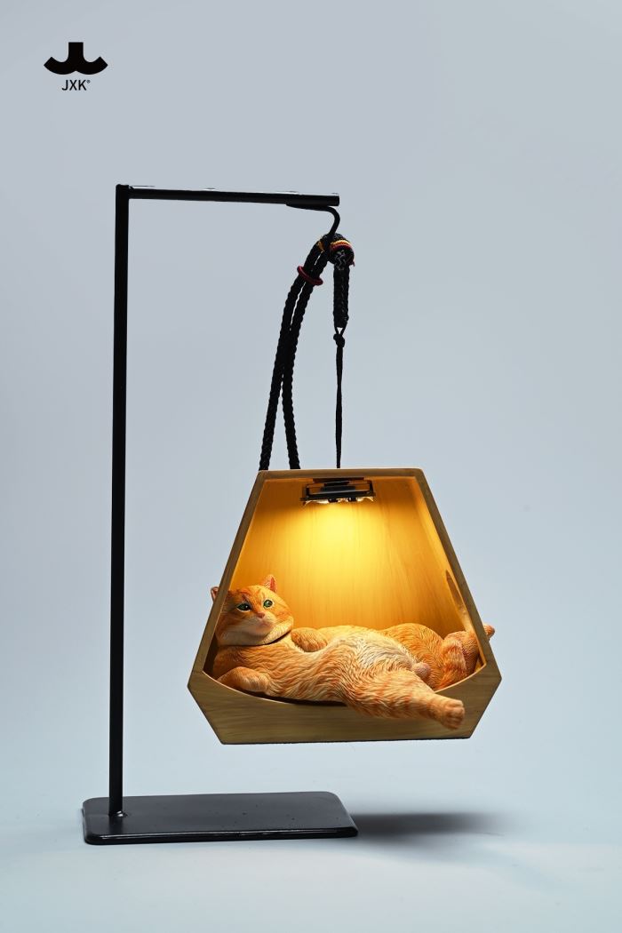 hanging basket lazy cat (JXK217)