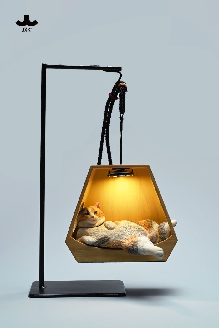 hanging basket lazy cat (JXK217)