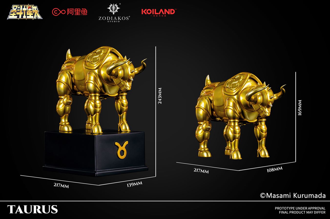 Taurus Cloth - Saint Seiya [Licensed] 1/6