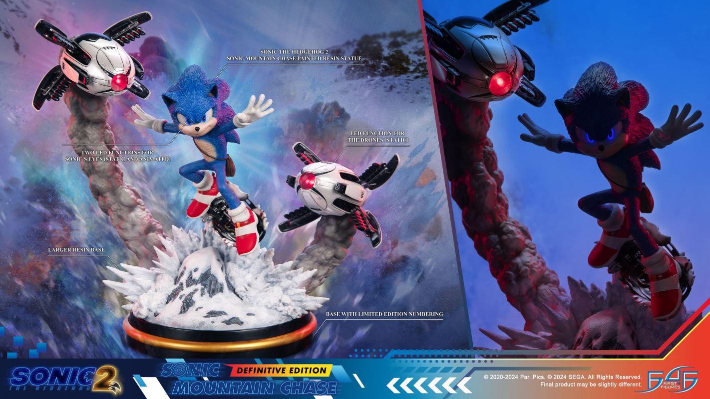 SONIC THE HEDGEHOG 2 - SONIC MOUNTAIN CHASE [DEFINITIVE EDITION]