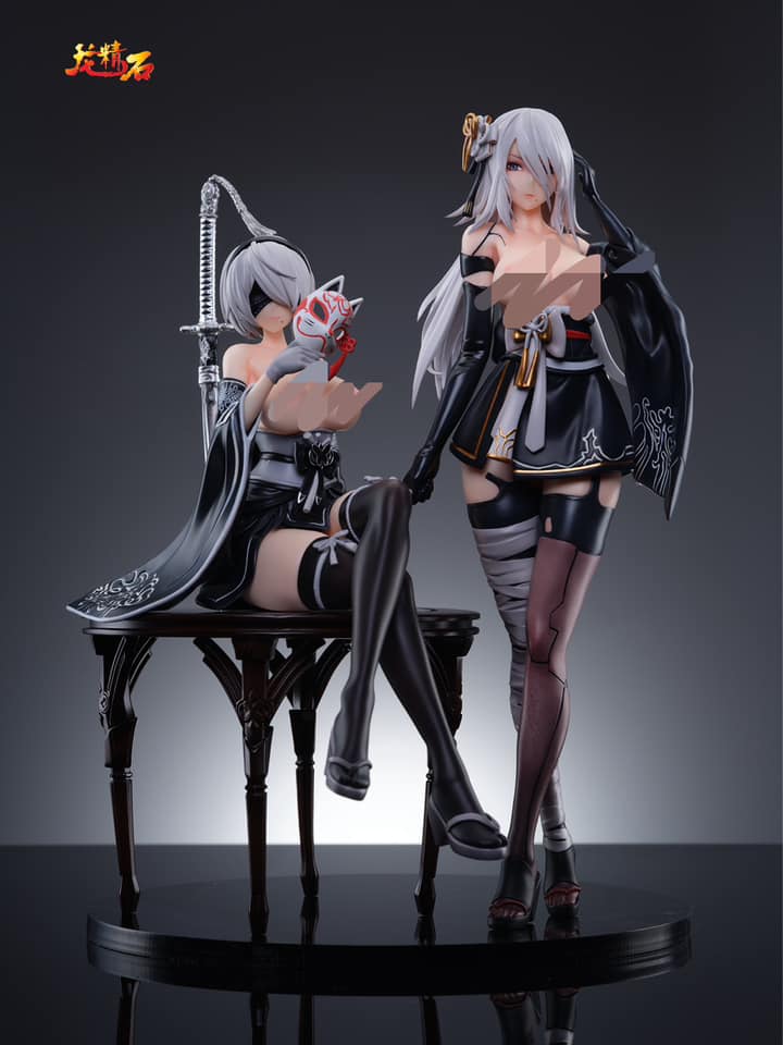GODDESS OF VICTORY NIKKE X NIER AUTOMATA 2B & A2 1/7 (DRAGON ESSENCE STUDIO)