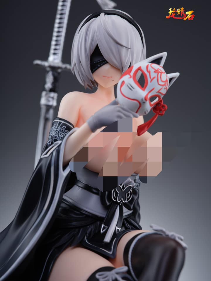 GODDESS OF VICTORY NIKKE X NIER AUTOMATA 2B & A2 1/7 (DRAGON ESSENCE STUDIO)