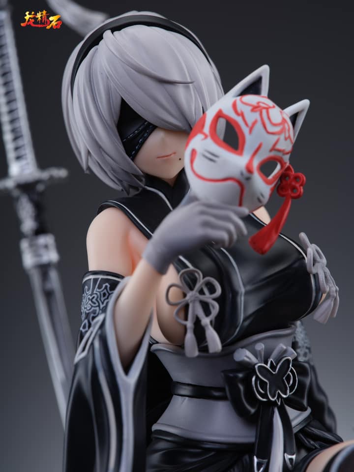 GODDESS OF VICTORY NIKKE X NIER AUTOMATA 2B & A2 1/7 (DRAGON ESSENCE STUDIO)
