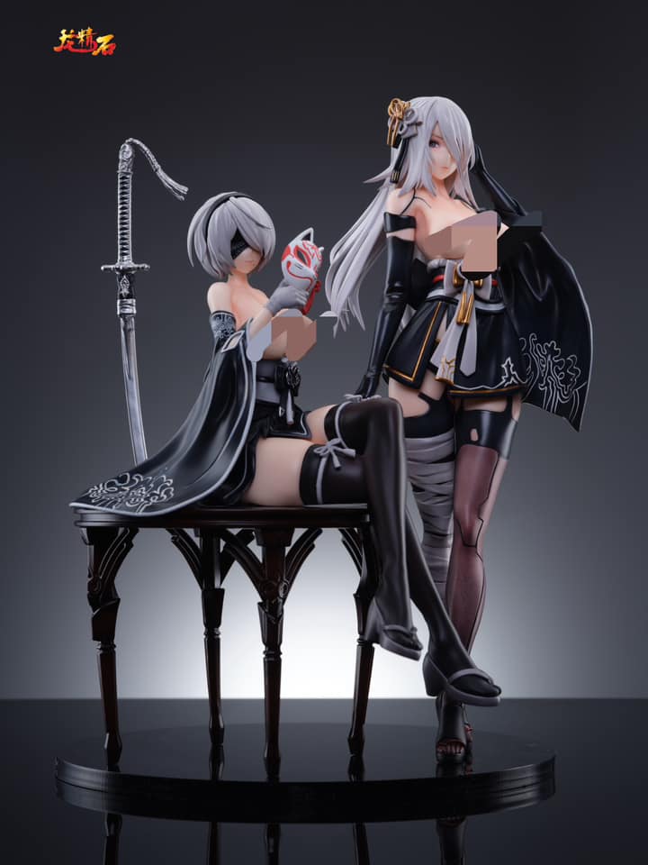 GODDESS OF VICTORY NIKKE X NIER AUTOMATA 2B & A2 1/7 (DRAGON ESSENCE STUDIO)