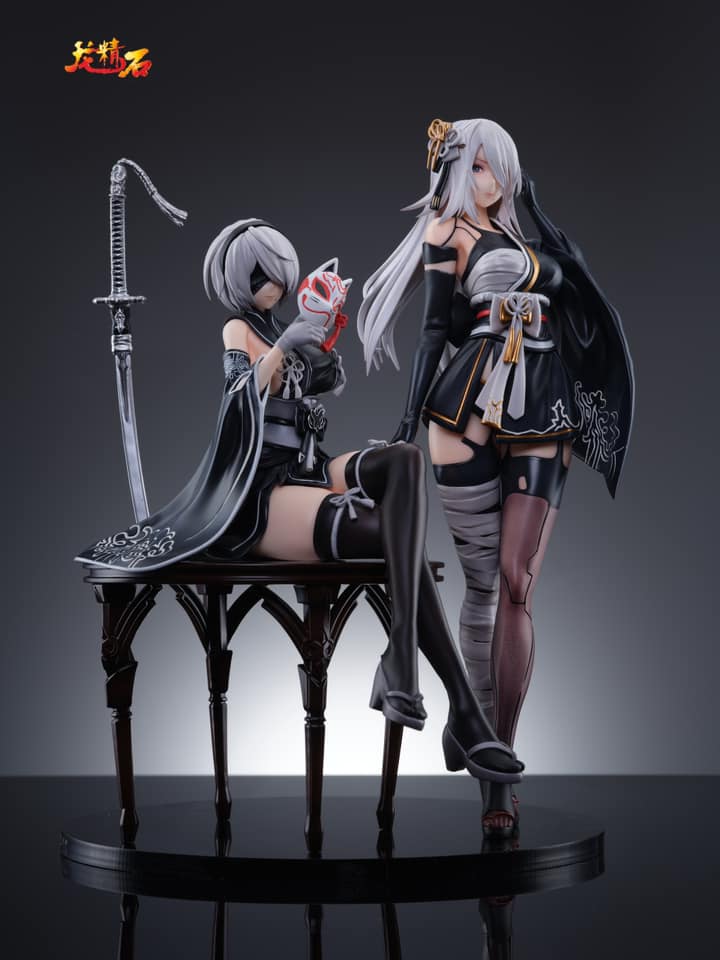 GODDESS OF VICTORY NIKKE X NIER AUTOMATA 2B & A2 1/7 (DRAGON ESSENCE STUDIO)