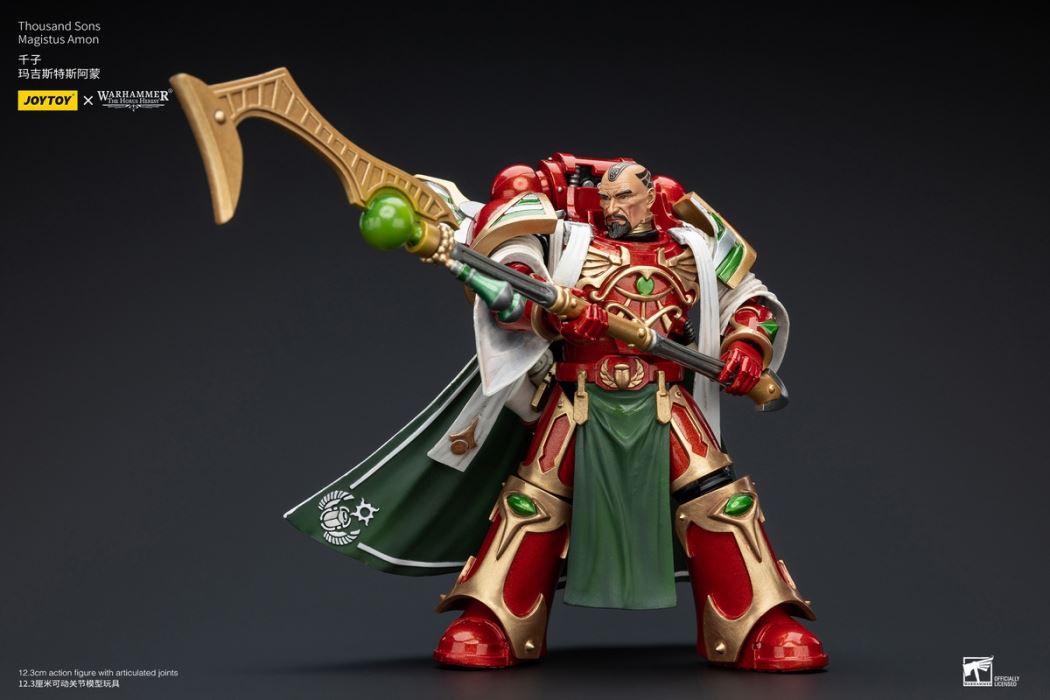 Thousand Sons - Azek Ahriman/Archon/Magistes Amon/Primarch Magnus the Red 1/18