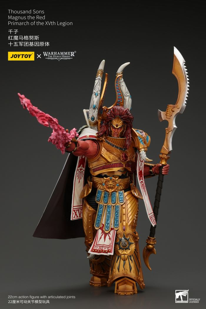 Thousand Sons - Azek Ahriman/Archon/Magistes Amon/Primarch Magnus the Red 1/18
