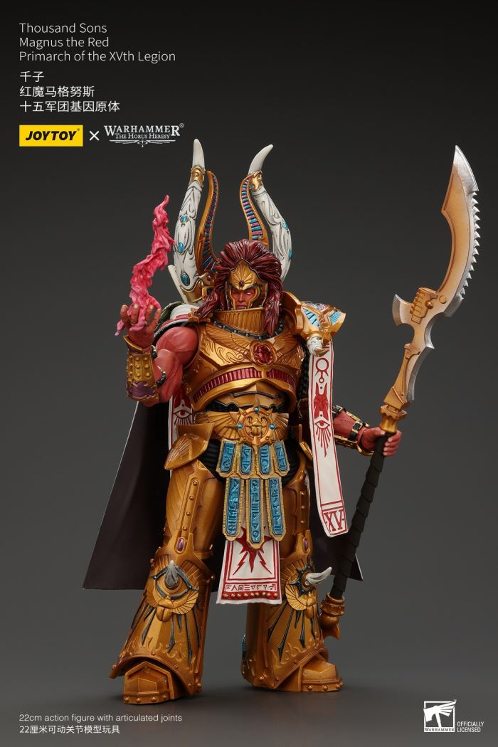 Thousand Sons - Azek Ahriman/Archon/Magistes Amon/Primarch Magnus the Red 1/18