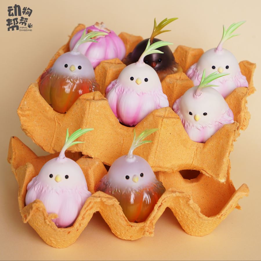 Original Farm Series Allium sativum Bird is not a big deal