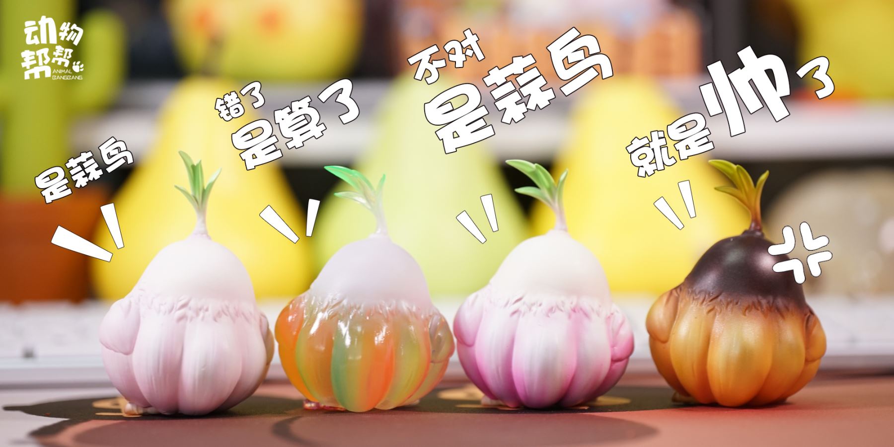 Original Farm Series Allium sativum Bird is not a big deal