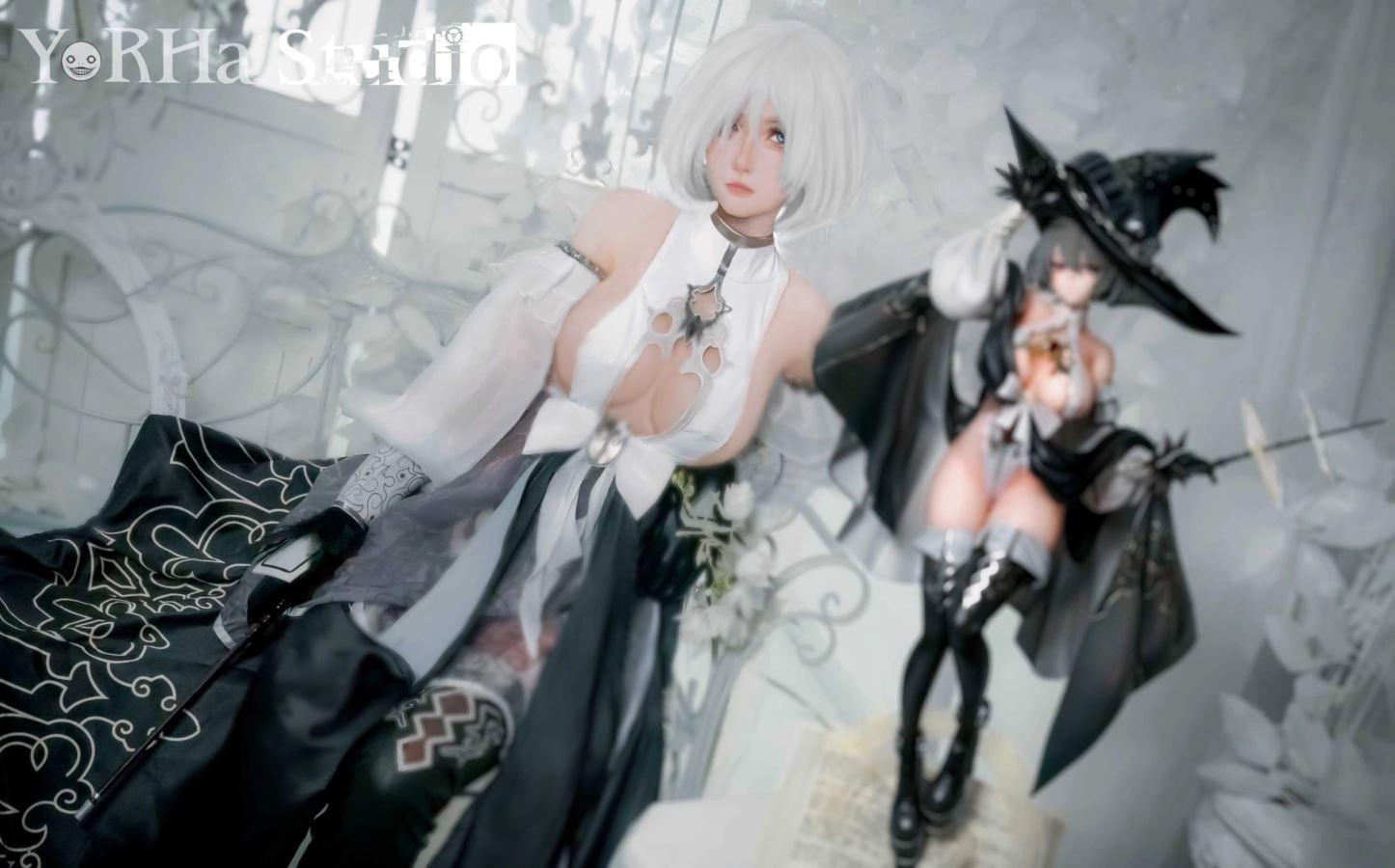 NieR Caster Magic makes 2B - NieR:Automata