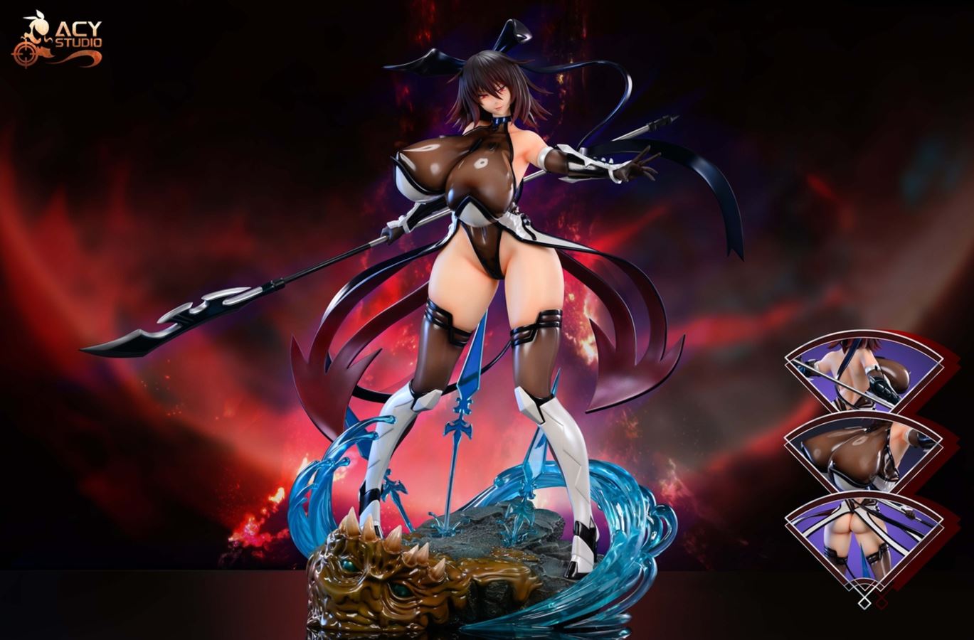 Shiranui Mizuki 2.0 - Taimanin Yukikaze 1/4