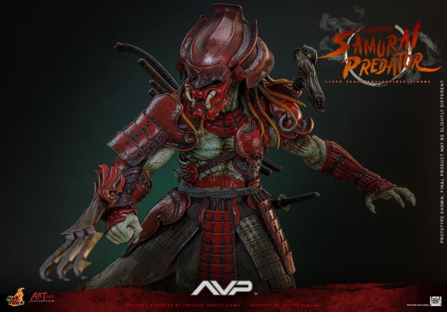 Red Demon Samurai Predator - Alien vs. Predator