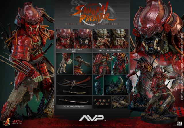 Red Demon Samurai Predator - Alien vs. Predator